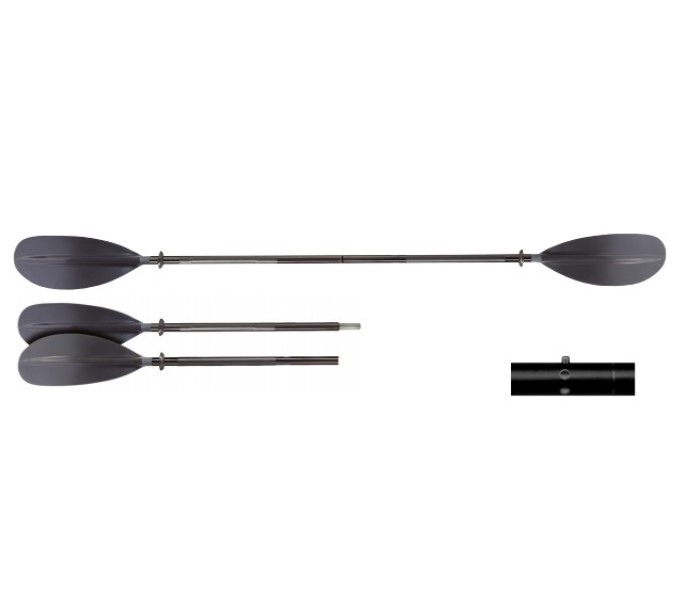 Dvojpádlo skladacie zo sklolaminátu - 230/123 cm